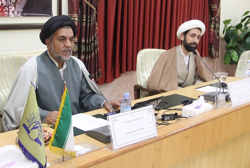 گزارش خبری نشست علمی  "ظرفیت روایات تفسیری غیر صریح در فهم آیات"